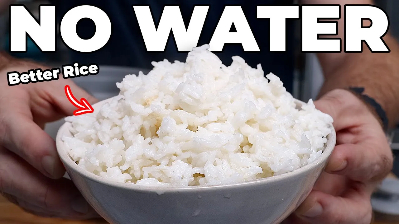 Stop Cooking Rice in WATER, You