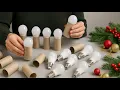 Download Lagu 💡 WOWW! Look What I Did With Light Bulbs and Toilet Paper Rolls!
