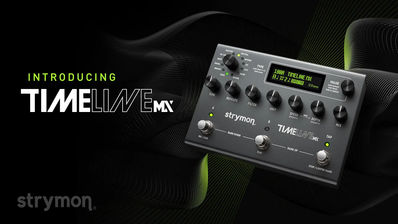 Strymon TimeLine MX Multi-Delay Pedal - Vintage King