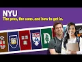 NYU The pros the cons and how to get in