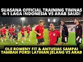 Download Lagu SUASANA OFFICIAL TRAINING TIMNAS H-1 VS ARAB SAUDI❗️ OLE ROMENY FIT SAMPAI ANTUSIAS TAMBAH LATIHAN