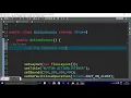 Adding actionlistener to a button in Java by implementing ActionListener interface tutorial 1