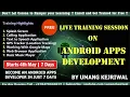 Day 3 7 Days Android Apps Development Tutorial For Beginners