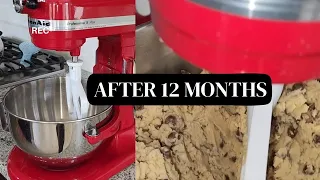 WATCH before you buy KitchenAid Pro 5 Plus 5 Quart Bowl-Lift Stand Mixer REVIEW after 12 months