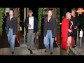 FAMILY NIGHT OUT GIGI HADID DINES WITH DAD MOHAMED BROTHER ANWAR SISTER MARIELLE AT GIORGIO BALDI