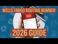 How to Find Your Wells Fargo Routing Number for Wire Transfers on the App 2026 Guide