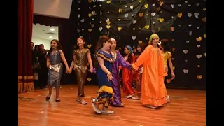 حلاوة شمسنا وخفة ضلنا عرض استعراضى علي اغنية فرقة رضالمدرسةاتون للغات بالمقطم اخراج ابراهيم كامل2019 