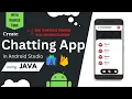 Chat Application How to Retrieve Firebase Data into Recyclerview With source code Chat app