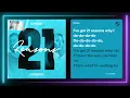 Nathan Dawe x Ella Henderson - 21 Reasons (Lyrics)