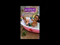 Lagu Disney baby moana bath song with shiva and paru #shorts