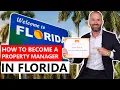 How to Become a Property Manager in Florida