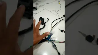 شرح مسار سلك النور العالى فى الموتوسيكل الصينى 