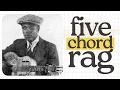 Learn Fingerstyle Rags the Easy Way (with one chord progression)