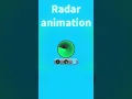 Make a radar animation using html css and javascript