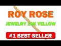 Roy Rose Jewelry 14K Yellow Gold Diamond Cut Bracelet Length 7 - B01AKIOZL6