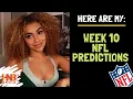 NFL Picks Week 10 with Ashley Nicole All in with ItsAshleyNicoleMoss