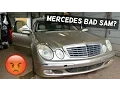 BAD SAM ON MERCEDES SIGNS OF BAD SAM MODULE