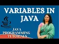 Variables in Java Variables in Java with Example Java Variables