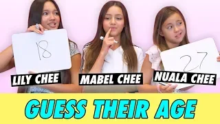 Lily Mabel and Nuala Chee - Guess Their Age