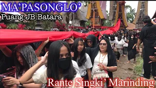 Download MA’PASONGLO’ Alm.Nenek JB.Batara di Rante Singki’ Marinding Tana toraja 27-12-2022 #torajaunik MP3