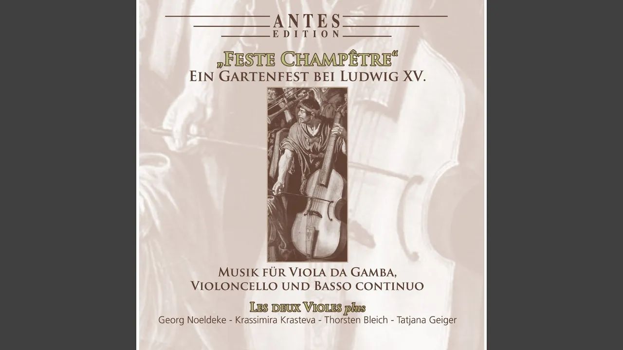 Sonate No. 2 in G, Livre I: No. 3, Adagio Sonate No. 2 in G, Livre I: No. 3, Adagio
