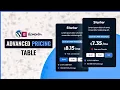 Advanced Pricing Table Design in Elementor for FREE WordPress Elementor Tutorial
