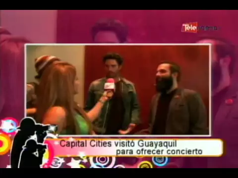 Capital Cities visitó Guayaquil para ofrecer concierto