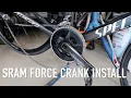 Lagu Sram Force AXS Crank Install - How To