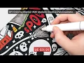 DIY Coloring Blanket With Markers Creative Personalization Hallowe Best Deal 2026 Shop Now
