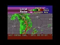 EAS Tornado Warning in Iowa City Tornado on The Ground NOAA Weather Radio