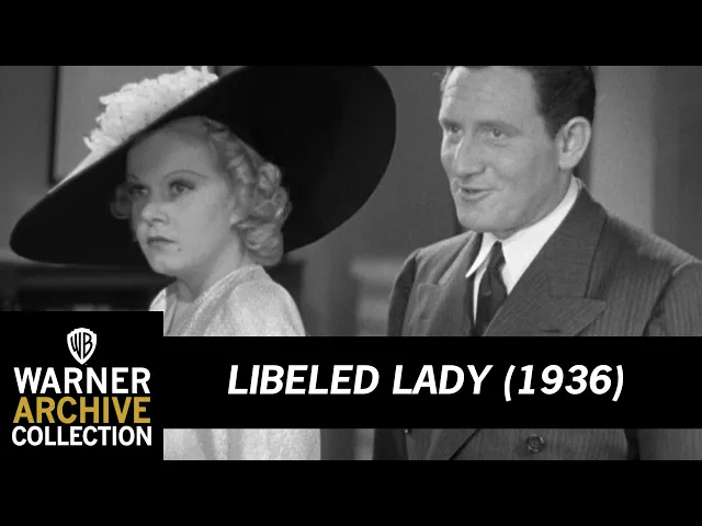 Clip HD | Libeled Lady | Warner Archive