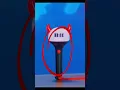 Lagu Baby monster lightstick look like Bts lightstick #kpop