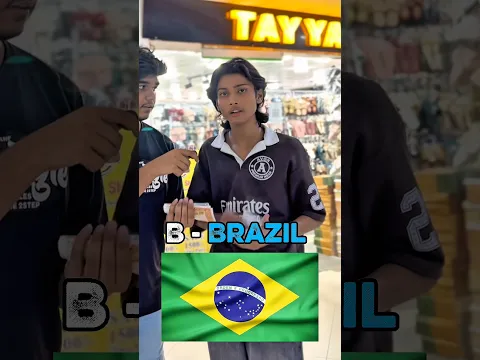 A to Z country name challenge with genius boy 🤩￼ #shorts