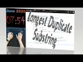 Longest Duplicate Substring