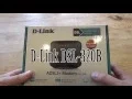 D-Link DSL-320B Z1 ADSL2 Ethernet Modem unbox WebUI and performance review