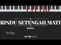 Download Lagu Rindu Setengah Mati (FEMALE KEY) D'Masiv (KARAOKE PIANO)