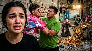 ولد الشوارع كطعوا رزق أبو الكبة واعتدوا عليه كدام بنته😭💔 (الجزء الثاني