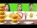 Download Lagu NO HAND VS ONE HAND VS TWO HAND | CRAZY EATING FOOD CHALLENGE \u0026 FUNNY SITUATIONS BY CRAFTY HACKS