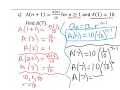 Algebra 11-5 Day 1 Recursive Formulas