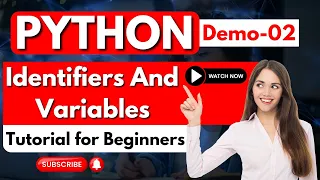 Python Demo 02 Python Identifier Identifiers and Variables Python Tutorial for Beginners