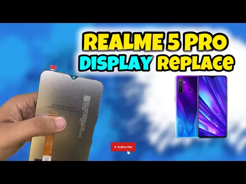 Download MP3 Realme 5 pro back display replacement | how to change realme 5 Pro Display #realme #new #repair