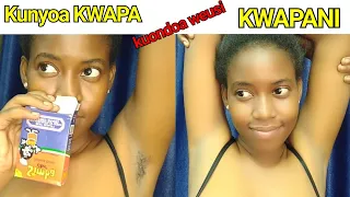 kuondoa weusi kwapani jinsi ya kunyoa how to get rid of dark underamrs