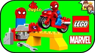 LEGO Web Bike Workshop 10607 Duplo Spider-Man Review - BrickQueen