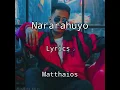 Nararahuyo - Matthaios (ft.Dudut) Lyrics video