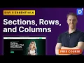 Divi 5 Sections Rows Columns Explained Layout Structure Basics