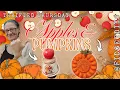 4 FALL Pumpkin Apple SEASONAL DIYS FUNCTIONAL and EASY Home Decor REVERSIBLE wall hanging MORE