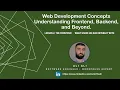 Web Development Concepts - Lesson 2 The Frontend