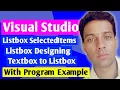 Listbox Selected Items Practical and Program