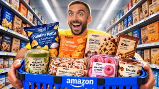 Ho comprato TUTTI I CIBI a marchio AMAZON ! - Saranno BUONI??