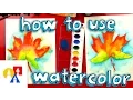 How To Paint With Watercolor for kids